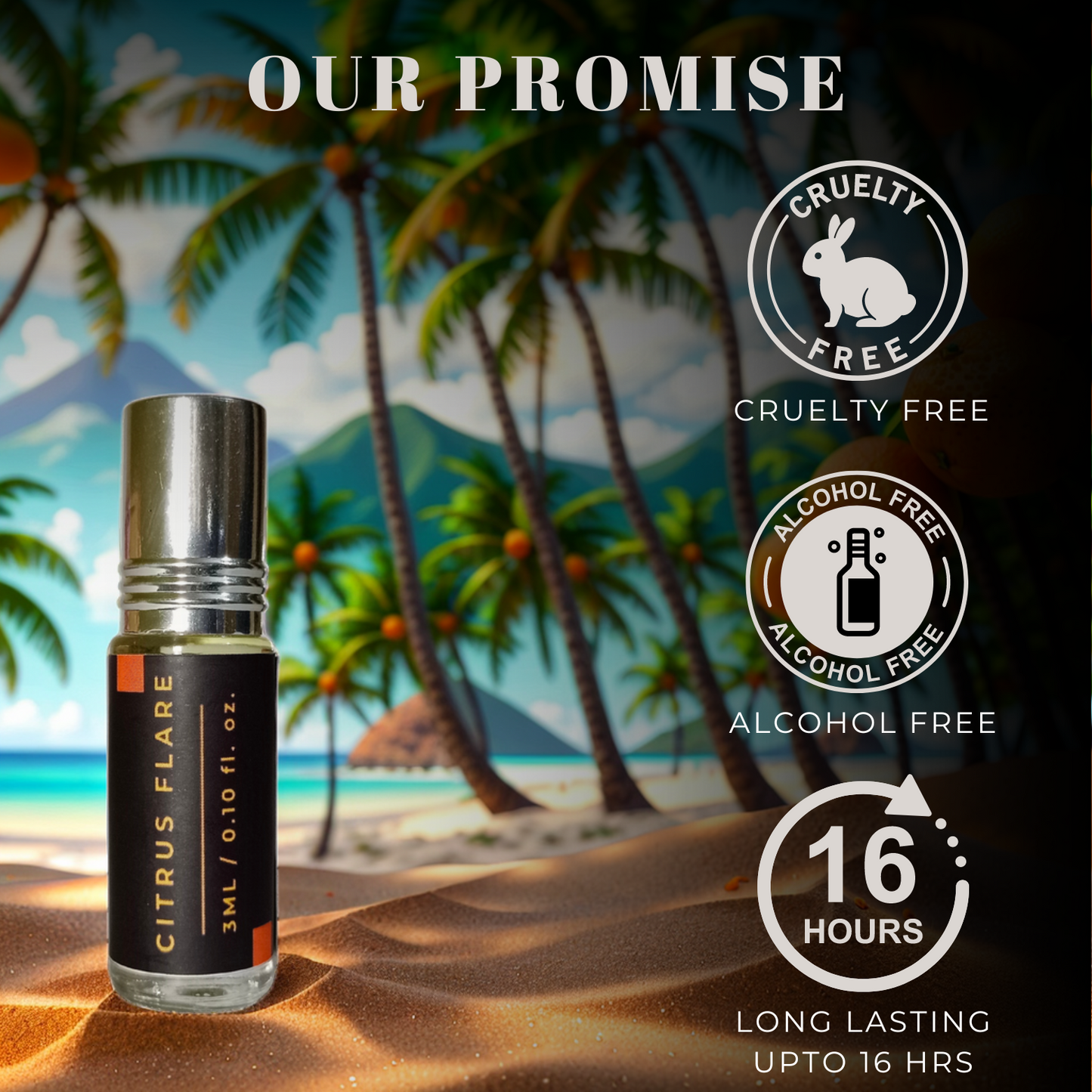 Citrus Flare Premium Attar Perfume