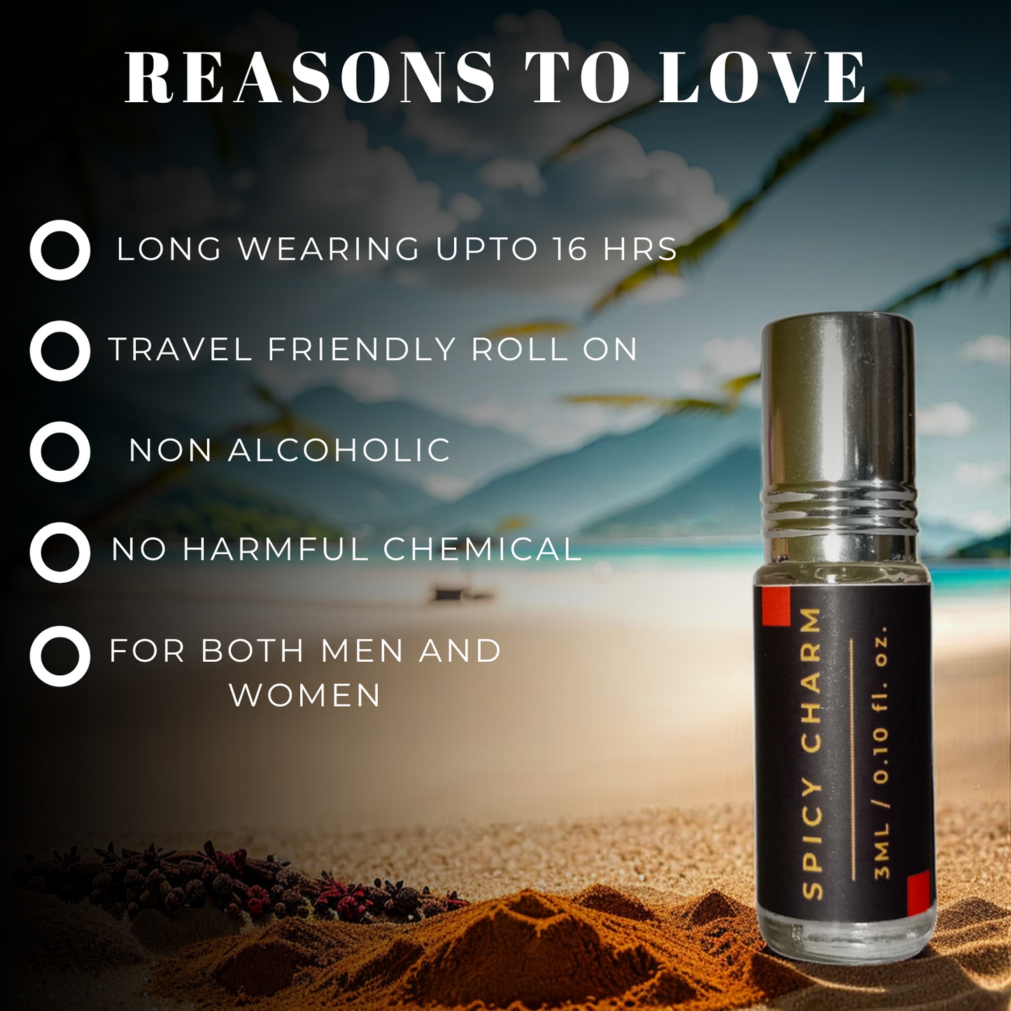 Spicy Charm Premium Attar Perfume