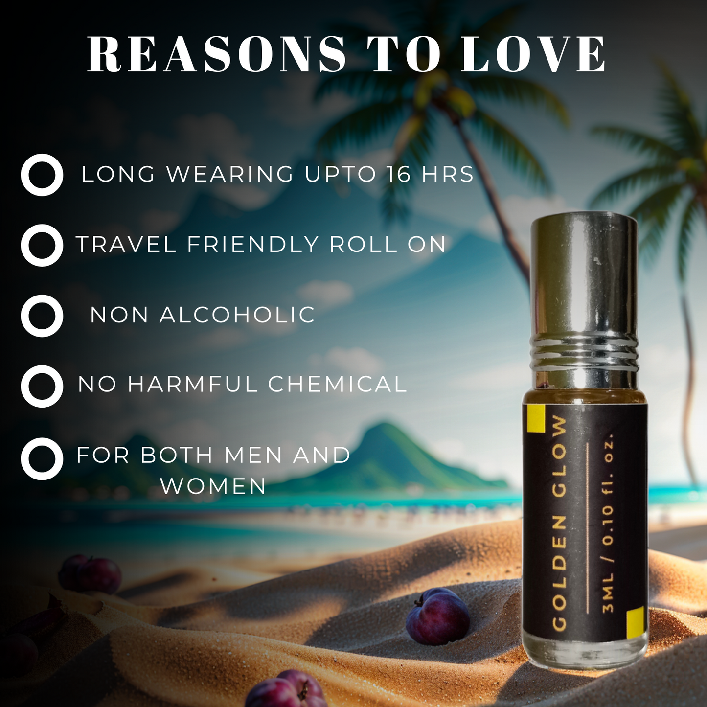 Golden Glow Premium Attar Perfume