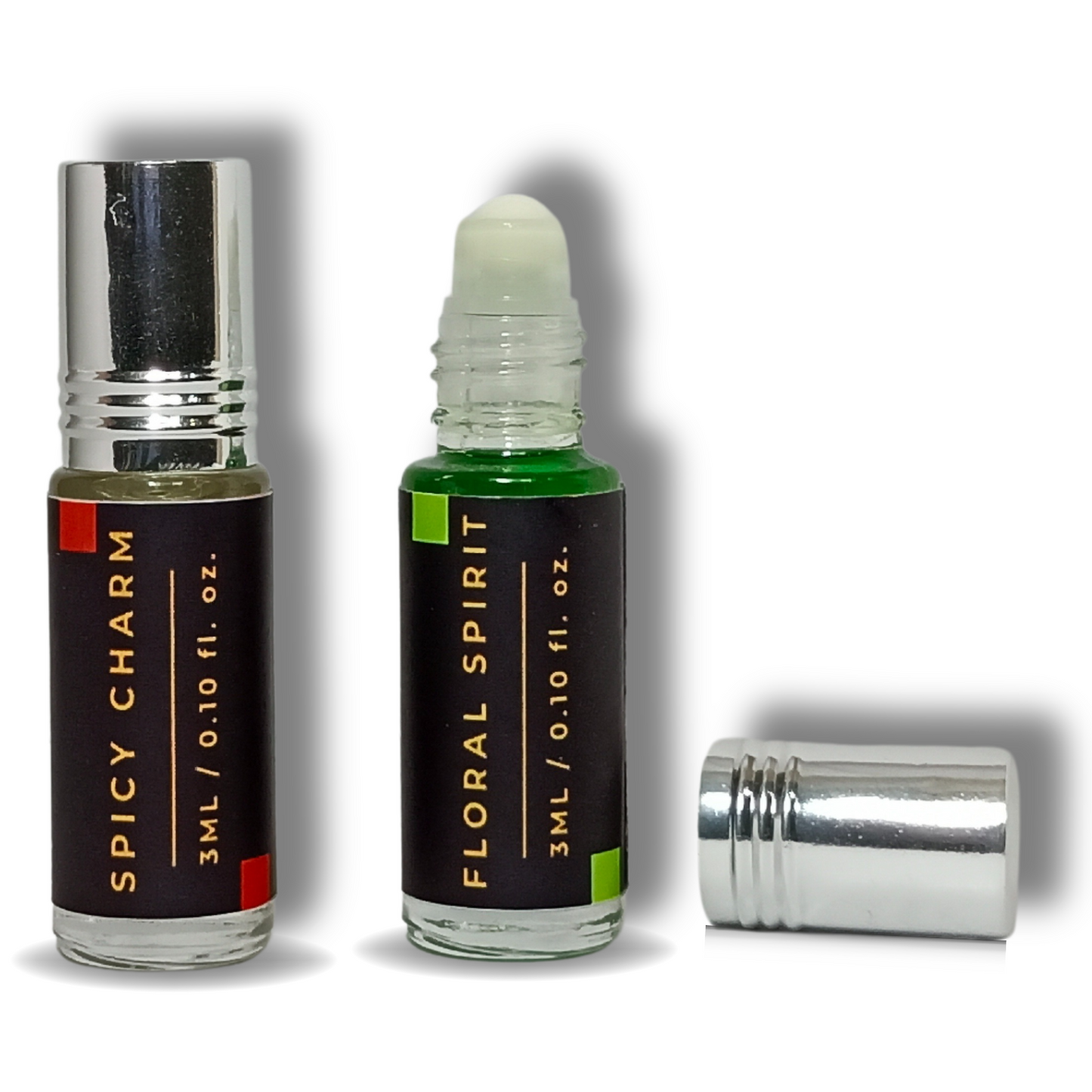 2-Piece Attar Duo Of Spicy Charm And Floral Spirit (3ml x 2)