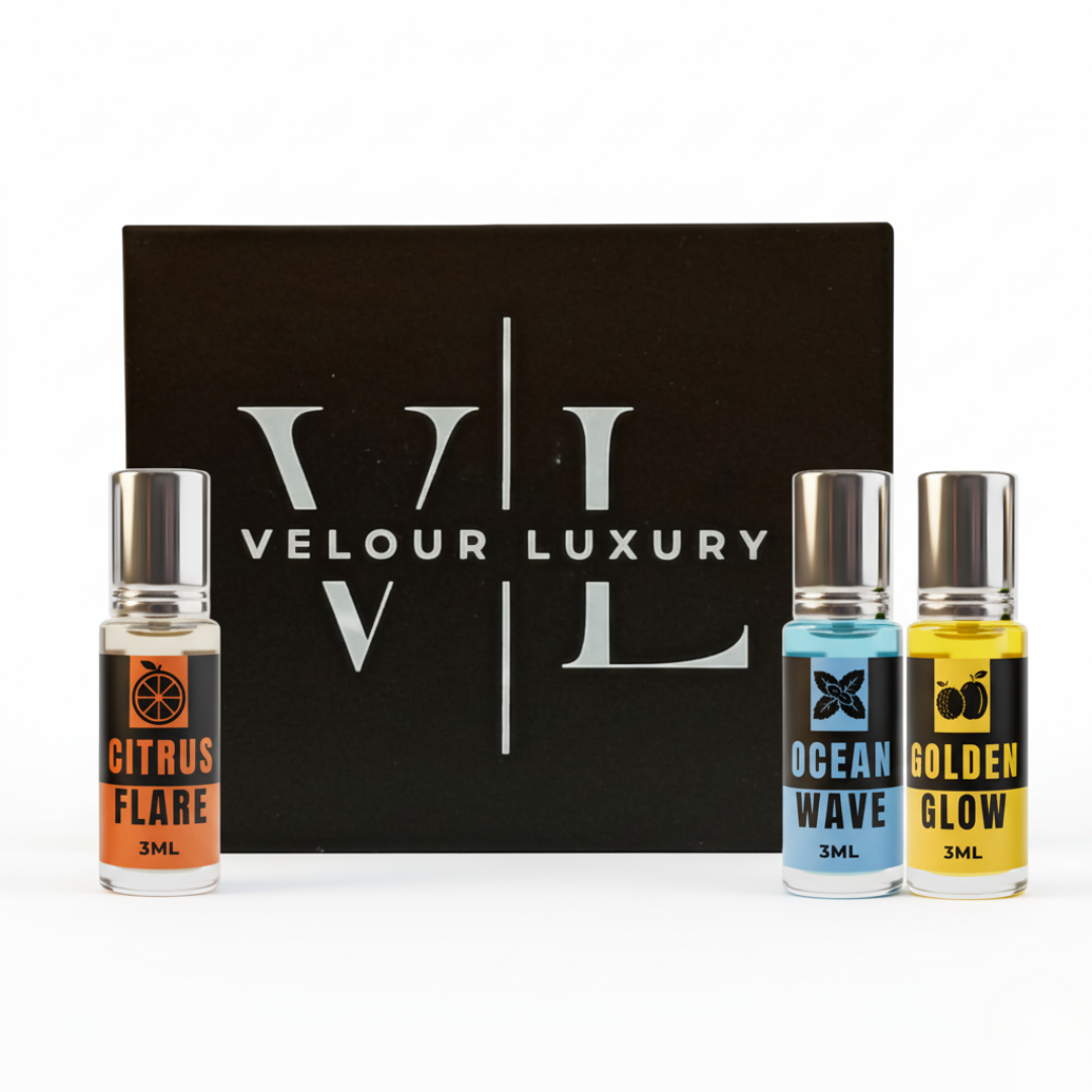 Fresh Vibes Edition Attar Perfume (Citrus, Aqua & Vanilla Notes)