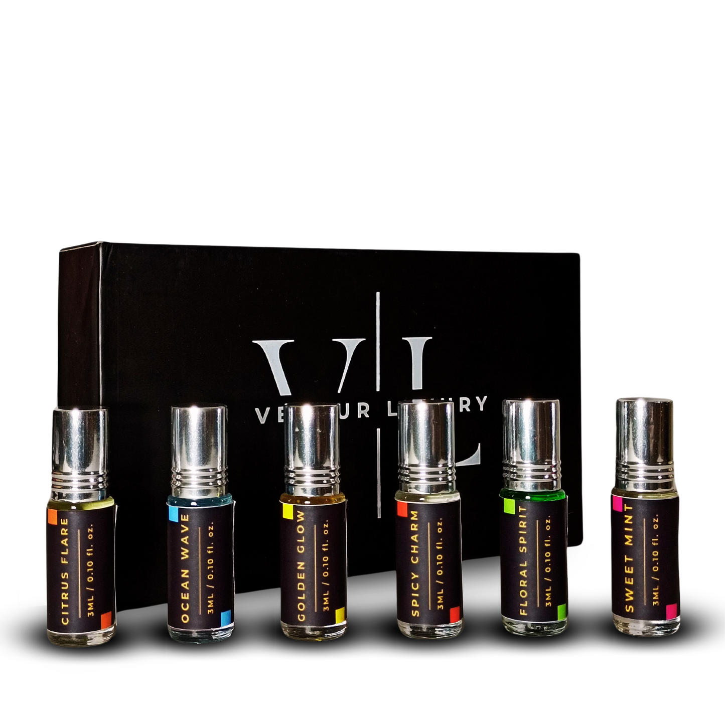6 Attar perfume Combo Gift Set (3ml x 6)