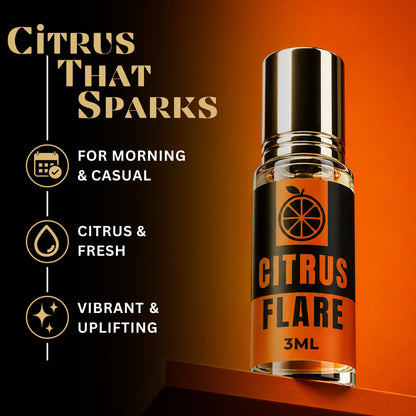 Citrus Flare Premium Attar Perfume