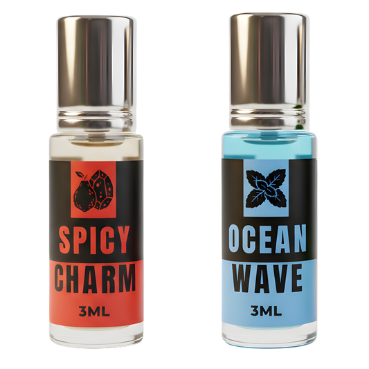 Ocean Wave And Spicy Charm Attar Perfume (3ml x 2)