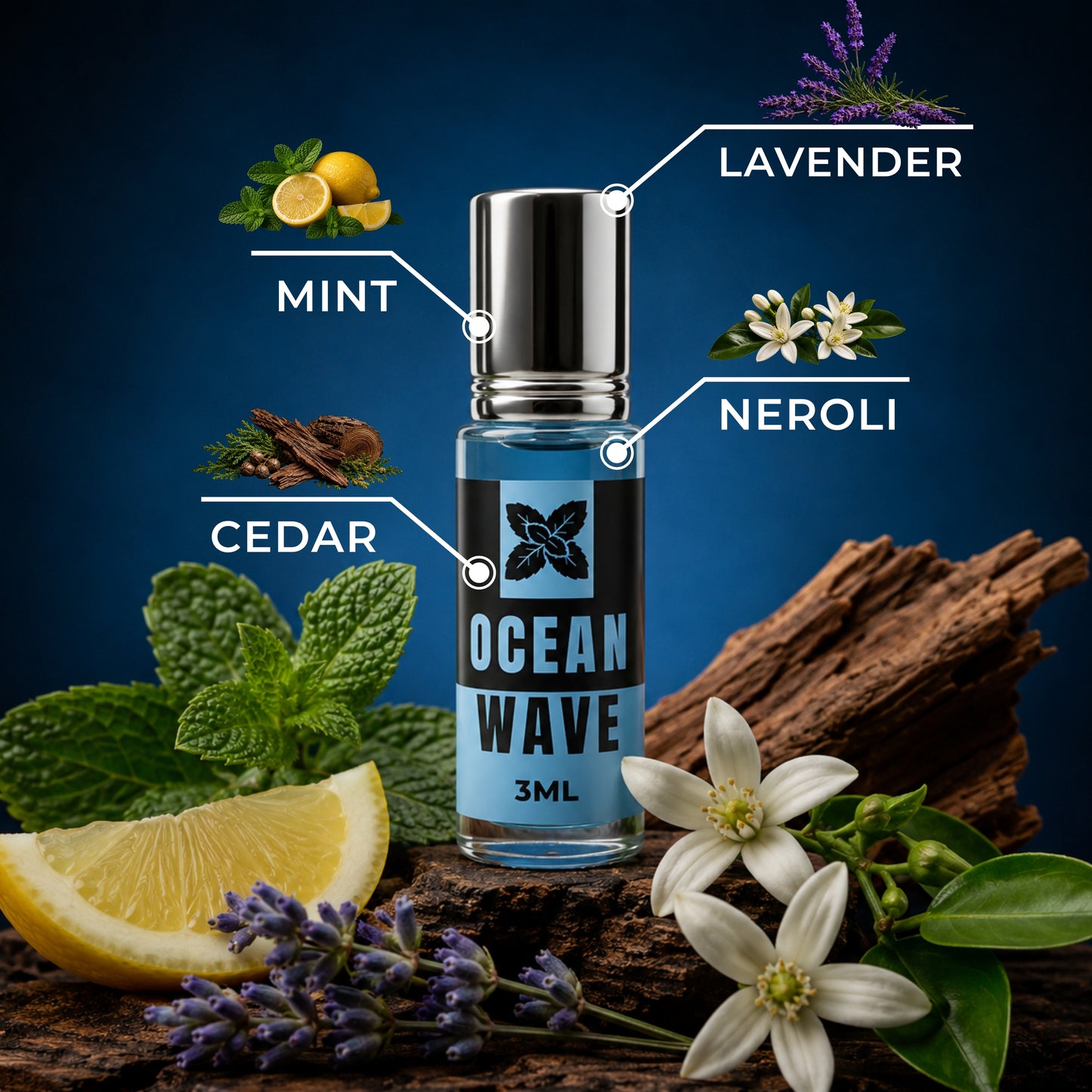 Ocean Wave And Spicy Charm Attar Perfume (3ml x 2)