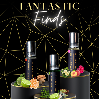 3-Piece Attar Combo – Signature Edition (Spicy, Floral & Sweet  Notes)