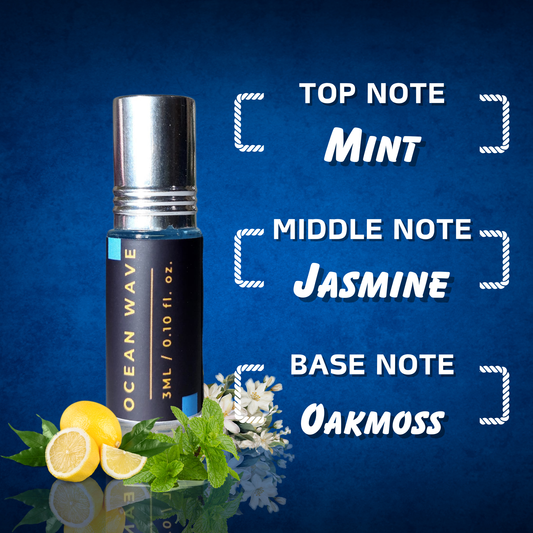 2-Piece Attar Duo Of Ocean Wave And Spicy Charm (3ml x 2)