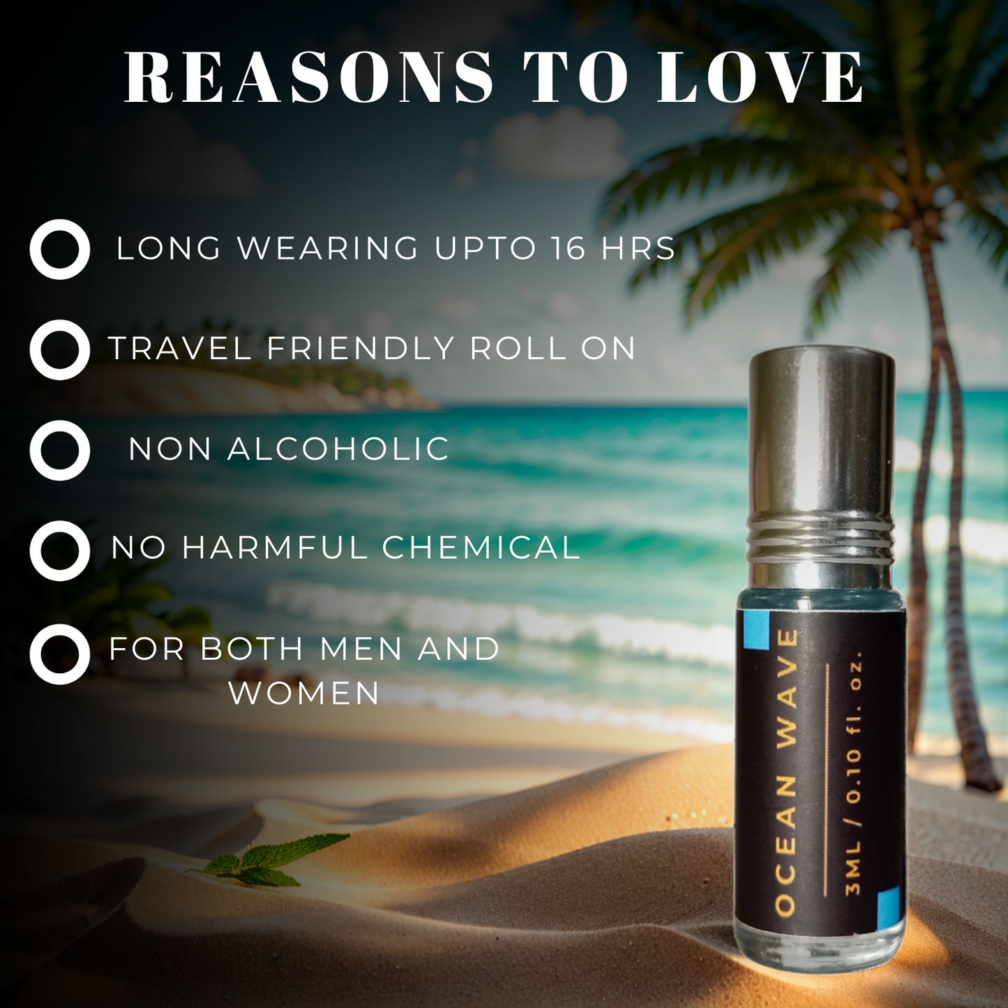 Ocean Wave Premium Attar Perfume