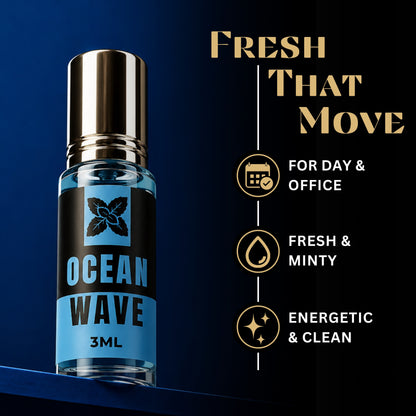 Ocean Wave And Spicy Charm Attar Perfume (3ml x 2)