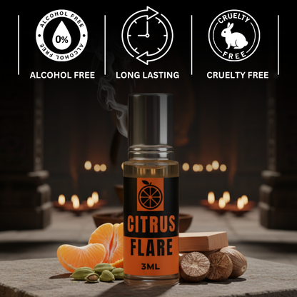 Citrus Flare Premium Attar Perfume