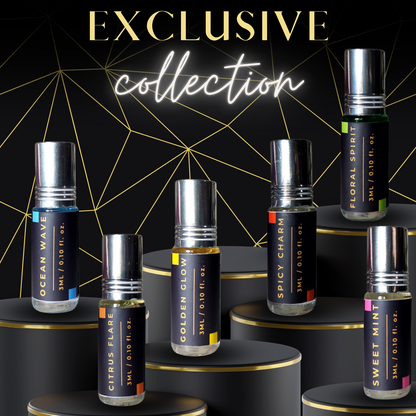 6 Attar perfume Combo Gift Set (3ml x 6)