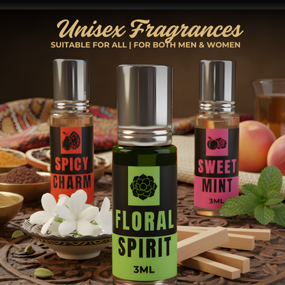 Signature Edition Attar Perfume (Spicy, Floral & Sweet  Notes)